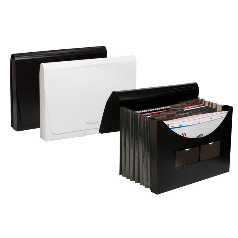 ARCHIVO EXPANDIBLE CON CAJA PARA DOCUMENTOS