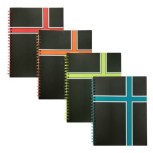 CUADERNO EN ESPIRAL LÍNEAS A4 FUSION