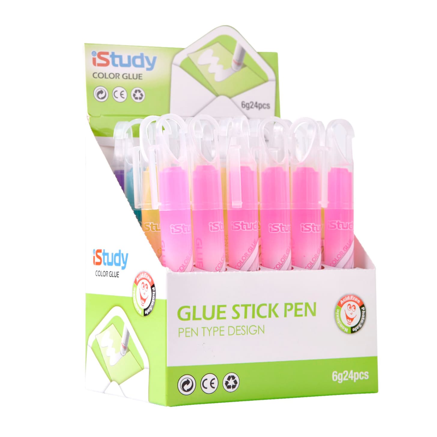 PEGAMENTO TIPO BOLÍGRAFO DE COLORES