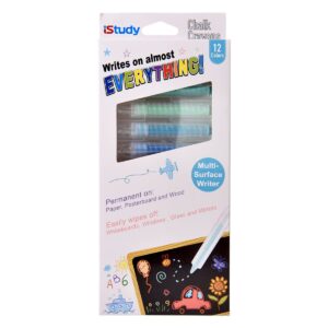 LÁPICES DE TIZA 12 PZAS