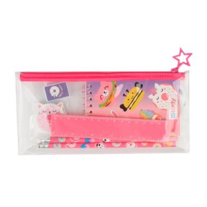 JUEGO DE PAPELERÍA CON ESTUCHE YUMMY