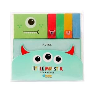 NOTAS ADHESIVAS DISEÑO DE MONSTRUO