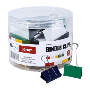 CLIP SUJETA DOCUMENTOS COLORES BÁSICOS EN BOTE