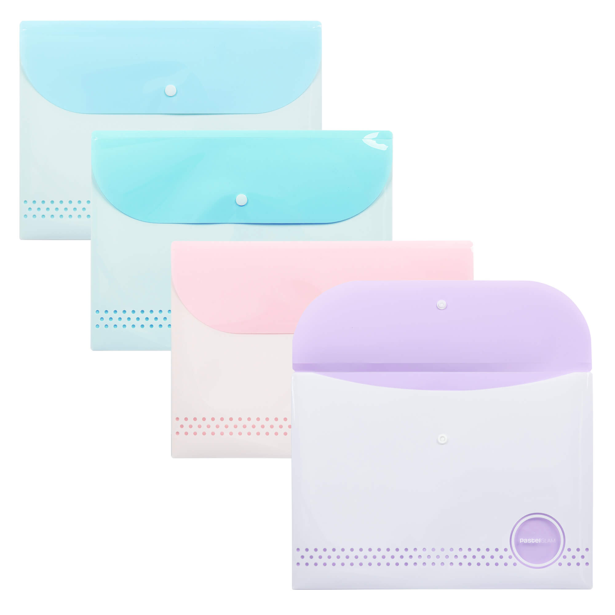 SOBRE 2 BOLSILLOS CARTA PASTEL