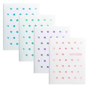 CARPETA DE PRESENTACIÓN 10 BOLSILLOS PASTEL