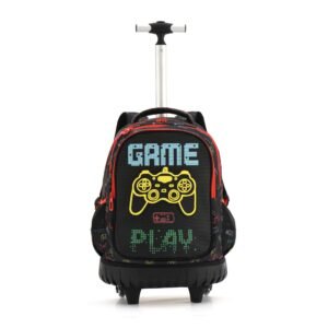 MOCHILA CON RODOS GAMER